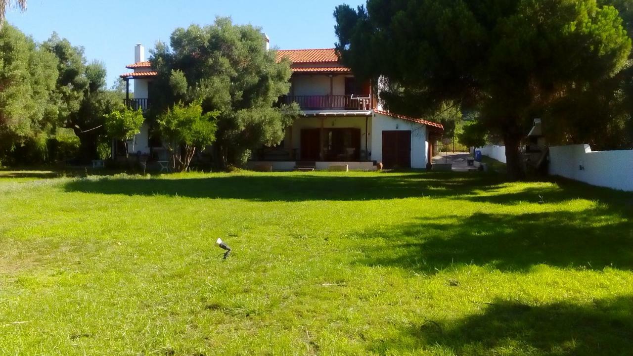 Seafront Villa Joan Nea Skioni Bagian luar foto
